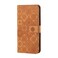 Case Cover For iPhone XS Max Ethnic Style Embossed Pattern Horizontal Flip Leather Case with Holder &amp; Card Slots &amp; Wallet &amp; Lanyard(Brown)