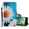 Case Cover For iPhone 8 Plus / 7 Plus Colored Drawing Pattern Horizontal Flip Leather Case with Holder &amp; Card Slots &amp; Wallet(Daisy)