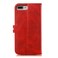 Case Cover Leather Protective Case For iPhone 8 Plus &amp; 7 Plus(Red)