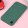 Case Cover For iPhone XR Liquid Silicone Full Coverage Shockproof Magsafe Phone Case(Deep Green)