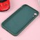 Case Cover For iPhone XR Liquid Silicone Full Coverage Shockproof Magsafe Phone Case(Deep Green)