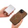 Case Cover For iPhone 6 Plus / 6s Plus Retro Splitable Magnetic Card Bag Leather Phone Case(Brown)