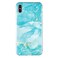 Case Cover For iPhone X / XS IMD Marble Pattern TPU Phone Case(Green)