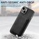 Case Cover For iPhone 6 / 6s Retro Leather Card Bag Magnetic Phone Case(Black)