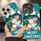 Case Cover For iPhone XR Christmas Series PC Full Coverage Pattern Phone Case(CW042 White)