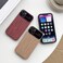 Case Cover For iPhone XR Wood Grain TPU Phone Case with Lens Film(Brown)