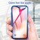 Case Cover For iPhone XS Max Ultra Slim Double Sides Magnetic Adsorption Angular Frame Tempered Glass Magnet Flip Case(Gold)