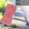 Case Cover For iPhone XR Embossed Sunflower Leather Phone Case(Pink)