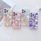 Case Cover For iPhone XR Diamond Inlaid Rose PC Phone Case(White)
