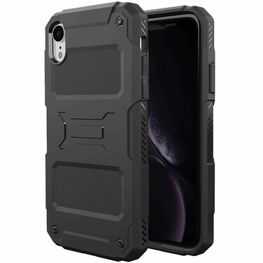 Case Cover For iPhone XS Max FATBEAR Armor Shockproof Cooling Case(Black)