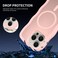 Case Cover For iPhone 12 Pro Skin Feel Wave Texture MagSafe Phone Case(Pink)