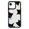 Case Cover For iPhone 7 / 8 / SE 2020 2022 Exclusive Design Style PC Full Coverage Pattern Phone Case(Black Cat)
