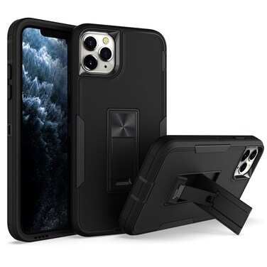 Case Cover For iPhone 11 Pro Max Magnetic Holder Phone Case (Black)