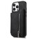Case Cover For iPhone 11 Pro Max Retro MagSafe Zipper Wallet Card Bag Back Phone Case(Black)