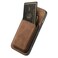 Case Cover For iPhone 11 Pro Max Retro Leather Card Bag Magnetic Phone Case(Brown)