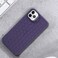 Case Cover For iPhone 11 Pro Max Honeycomb Radiating Holder TPU Phone Case with Lanyard(Purple)