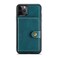 Case Cover For iPhone 11 Pro Max JEEHOOD Retro Magnetic Detachable Protective Case with Wallet &amp; Card Slot &amp; Holder (Blue)