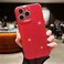 Case Cover For  iPhone 11 Pro Max Jelly Glitter Solid Color TPU Phone Case(Red)