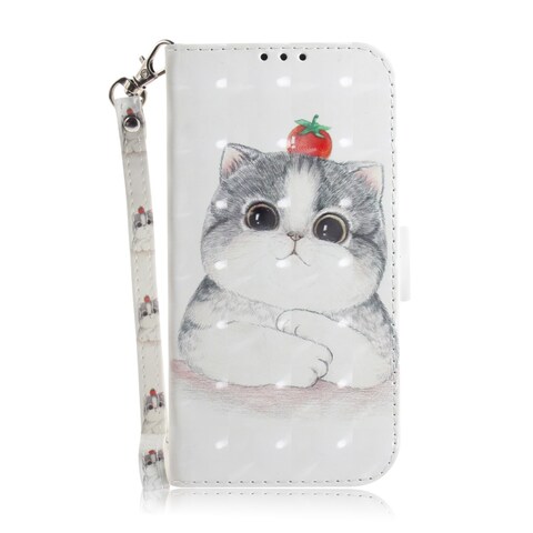 Case Cover For iPhone 11 Pro Max 3D Colored Drawing Horizontal Flip Leather Case, with Holder &amp; Card Slot &amp; Wallet (Cute Cat)