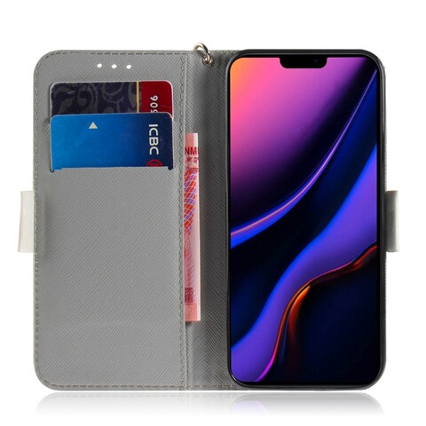 Case Cover For iPhone 11 Pro Max 3D Colored Drawing Horizontal Flip Leather Case, with Holder &amp; Card Slot &amp; Wallet (Cute Cat)