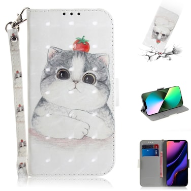 Case Cover For iPhone 11 Pro Max 3D Colored Drawing Horizontal Flip Leather Case, with Holder &amp; Card Slot &amp; Wallet (Cute Cat)