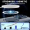 Case Cover For iPhone 11 Pro Max 360-degree Rotating MagSafe Magnetic Holder Phone Case(Navy Blue)