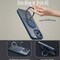 Case Cover For iPhone 11 Pro Max 360-degree Rotating MagSafe Magnetic Holder Phone Case(Navy Blue)