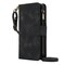 Case Cover For iPhone 11 Pro Max Dream 9-Card Zipper Wallet RFID Leather Phone Case with Lanyard(Black)