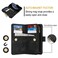 Case Cover For iPhone 11 Pro Max Dream 9-Card Zipper Wallet RFID Leather Phone Case with Lanyard(Black)