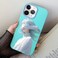 Case Cover For iPhone 11 Pro Max Blindfold Girl PC Hybrid TPU Phone Case(Sky Cyan)