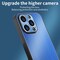Case Cover For iPhone 11 Pro Max PC Hybrid Aluminum Alloy Brushed Shockproof Phone Case(Gold)