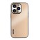 Case Cover For iPhone 11 Pro Max PC Hybrid Aluminum Alloy Brushed Shockproof Phone Case(Gold)
