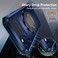 Case Cover For iPhone 11 Pro Max Rotating Magnetic Holder Phone Case(Royal Blue)
