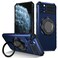 Case Cover For iPhone 11 Pro Max Rotating Magnetic Holder Phone Case(Royal Blue)