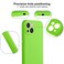 Case Cover For iPhone 11 Pro Max Fine Hole Silicone Phone Case with Lanyard(Green)