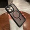 Case Cover For iPhone 11 Pro Max MagSafe Magnetic TPU Hybrid PC Phone Case(Black)