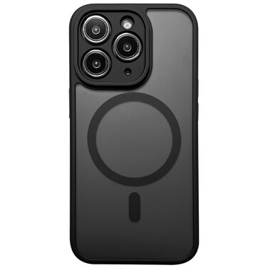 Case Cover For iPhone 11 Pro Max MagSafe Magnetic TPU Hybrid PC Phone Case(Black)