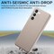 Case Cover For Samsung Galaxy S23 5G Litchi Oil Edge Leather Back Phone Case(Khaki)