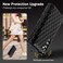 Case Cover For Samsung Galaxy S23 5G Zipper Multi-Card Wallet Rhombic Leather Phone Case(Black)