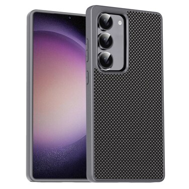 Case Cover For Samsung Galaxy S23 5G Pita Series TPU + PC Texture Phone Case(Grey)