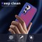 Case Cover For Samsung Galaxy S23 5G Guard Frosted Double Layer Phone Case(Blue+Rose Red)