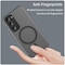 Case Cover For Samsung Galaxy S23 5G MagSafe Frosted Translucent TPU + PC Full Coverage Phone Case(Black)