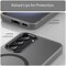 Case Cover For Samsung Galaxy S23 5G MagSafe Frosted Translucent TPU + PC Full Coverage Phone Case(Black)