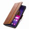 Case Cover For Samsung Galaxy S24 Ultra 5G CaseNeo Splicing Dual Magnetic Buckle Leather Phone Case(Brown)