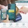 Case Cover For Samsung Galaxy S24+ 5G JEEHOOD J05 Business Magnetic Style RFID Leather Phone Case(Blue Green)