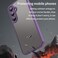 Case Cover For Samsung Galaxy S24+ 5G Fan Dun Series TPU Hybrid PC Frosted Phone Case(Purple)