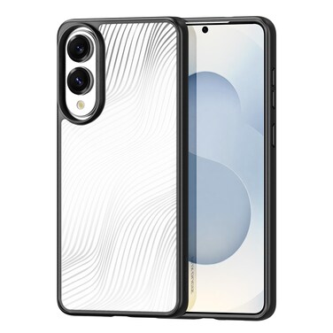 Case Cover For Samsung Galaxy S25 Edge 5G DUX DUCIS Aimo Series TPU + PC Frosted Feel Phone Case(Black)