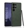 Case Cover For Samsung Galaxy S25 Ultra 5G GKK Skin-feeling Frosted Leather Phone Case, Not Included Pen(Frosted Green)