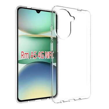 Case Cover For Redmi A5 4G 173.3mm Waterproof Texture TPU Phone Case(Transparent)