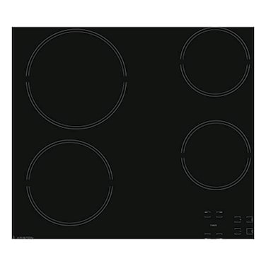 Ariston Built-In Hob HR611CA, 60 cm, Black, 4 Cooking Zones